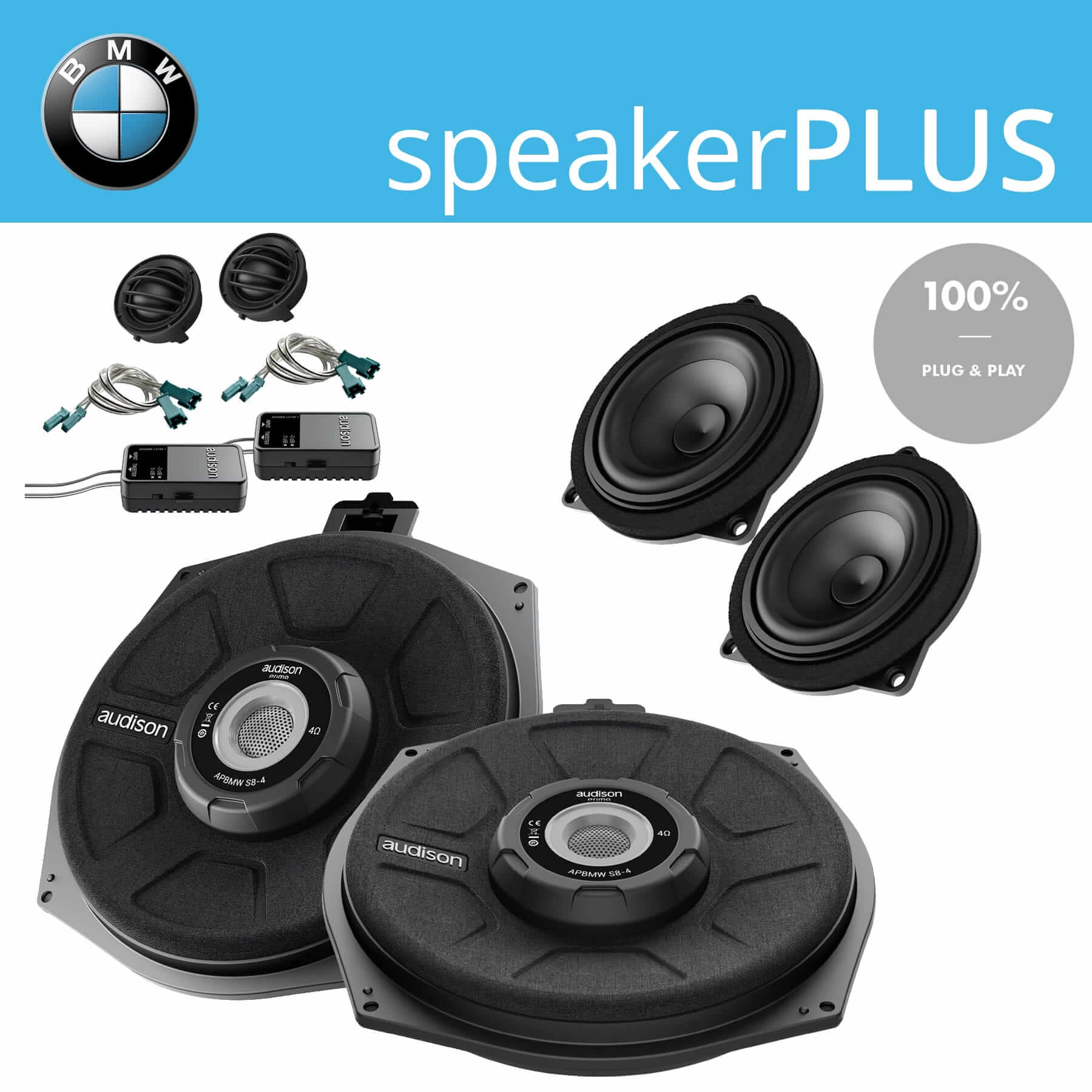 Audison Lautsprecher Set BMW F Serie Carhifi Bünde