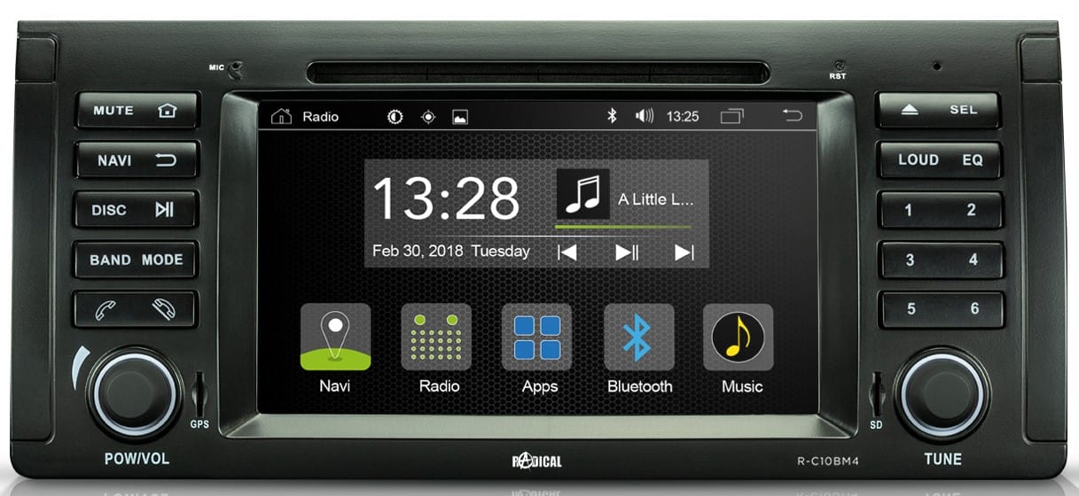 Pioneer Autoradio Bluetooth DAB+ für BMW 3er automatische Klima