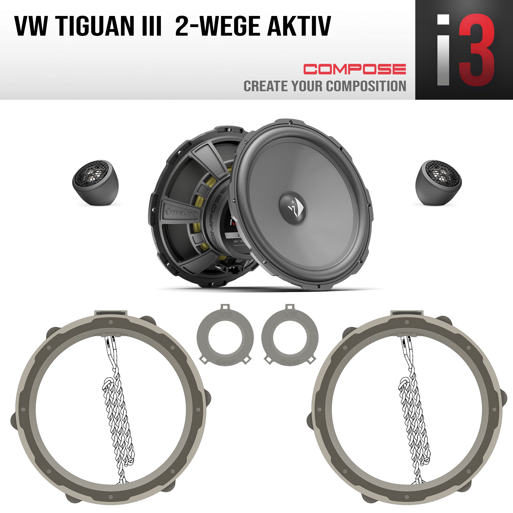 Compose Ci3 K200.2VW5 Tiguan III aktiv