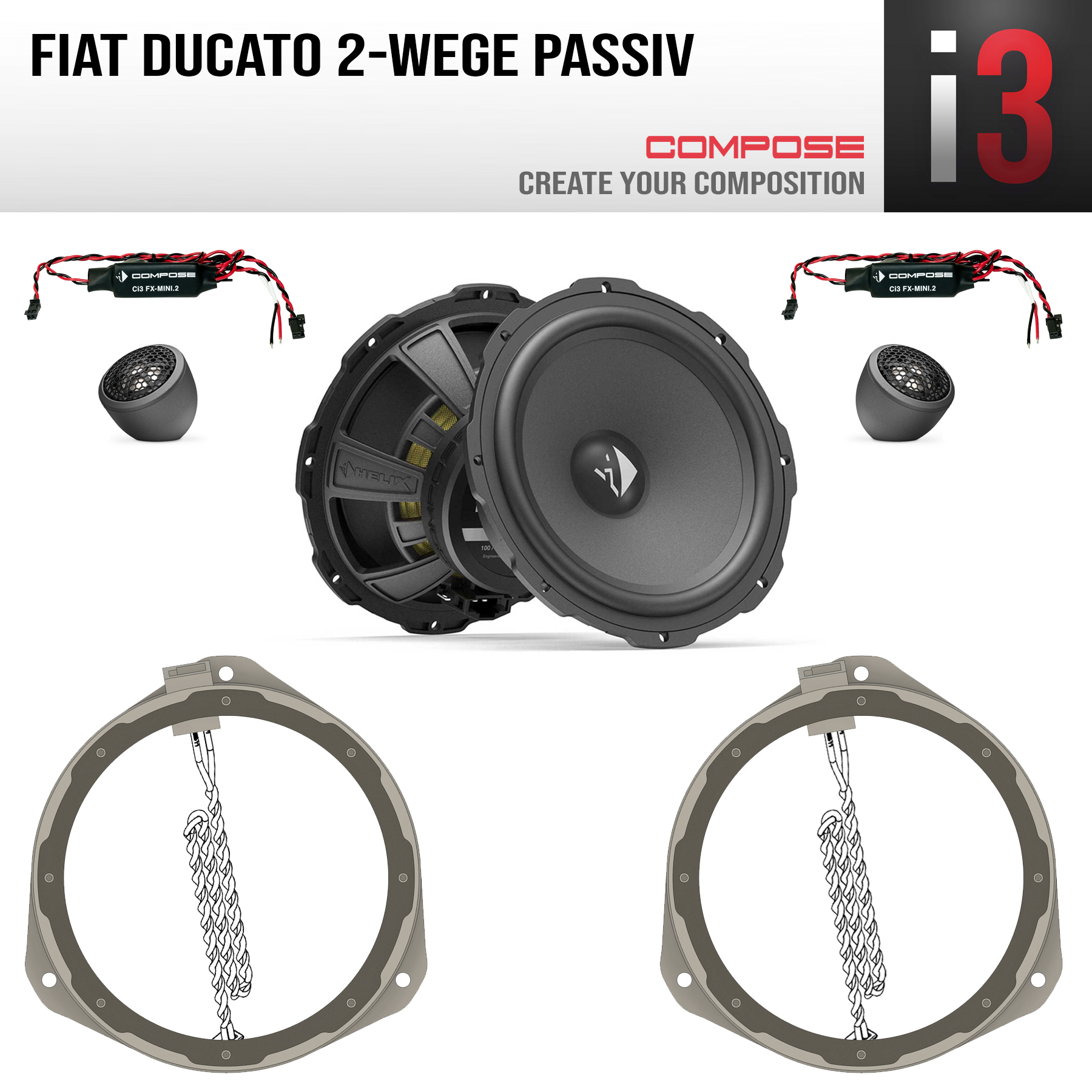 Compose Ci3 K165.2FIA1-S3 Fiat Ducato